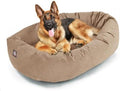 Majestic Pet Suede Shredded Memory Foam Mix Calming Dog Bed Washable by MajesticPet