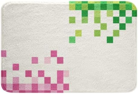 Pixelated Style Bath Rug, Gamepad Miners Video Games Shaggy Absorbent Non Slip - Image 3