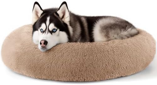 Extra Large Dog Beds, 36in Human Dog Anxiety Relief Comfort Bed by Hoewina