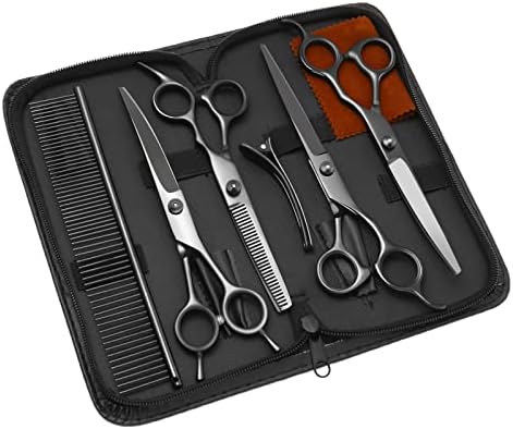 8.0 in 9CR Titanium Professional dog grooming scissors set, Grooming Scissors - Image 2