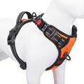 PHOEPET Reflective Dog Harness Large Breed Adjustable No Pull Vest by PHOEPET