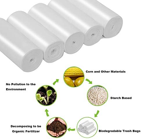 13-15 Gallon Biodegradable / Compostable Garbage Bags Recycling Unscented Tall - Image 2