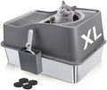 SOUJOY Stainless Steel Cat Litter Box by SOUJOY