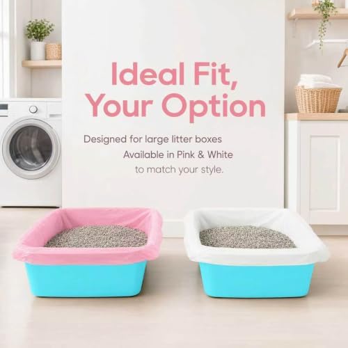 Cat Litter Liners XL Heavy Duty Tear Resistant Litter Box Bags Leak Proof - Image 2
