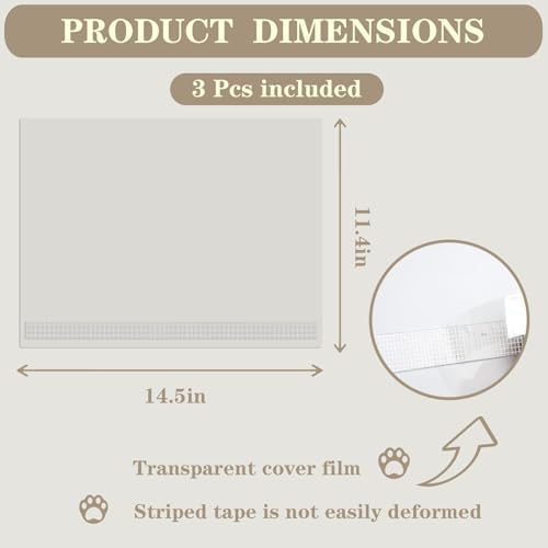 6Pcs Cat Litter Box Pee Shields, Litter Box Splash Guard - Image 2