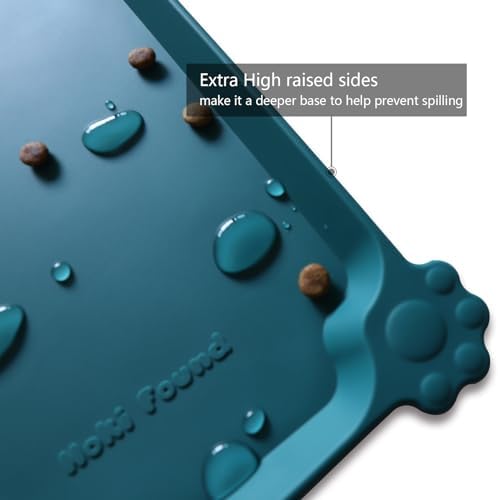 Hoki Found Large Silicone Pet Food Mats Tray - Image 2