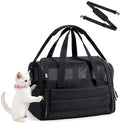 BAGSMART Cat Carrier Soft-Sided Puffy Quilted Collapsible Pet Travel Bag by BAGSMART