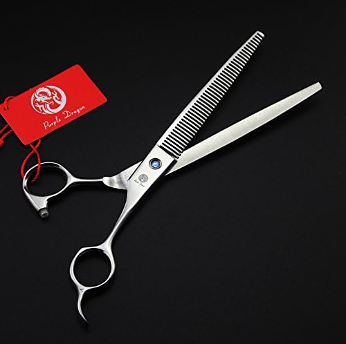 Purple Dragon 8 inch 3 in 1 Professional Pet Grooming Thinning - Image 3