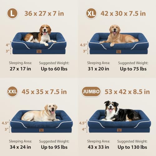 Chez Paw Orthopedic Waterproof Dog Bed - Image 6