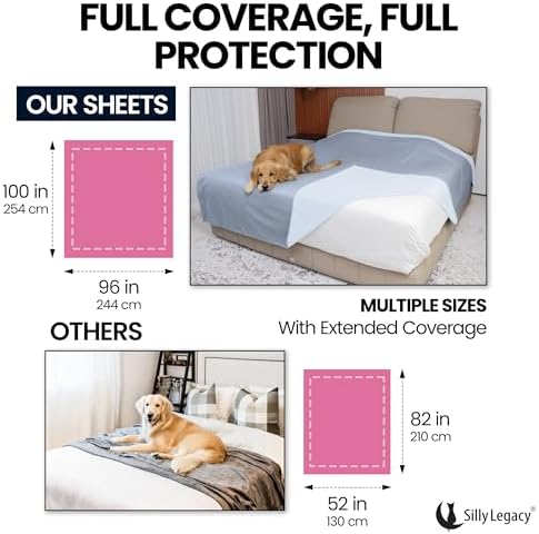 Thin Reversible Waterproof Protective Bed Cover, - Image 3