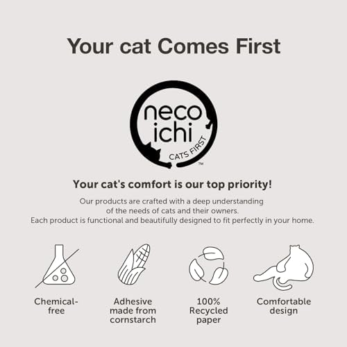 Necoichi Cardboard Cat Scratcher Bed - Image 6