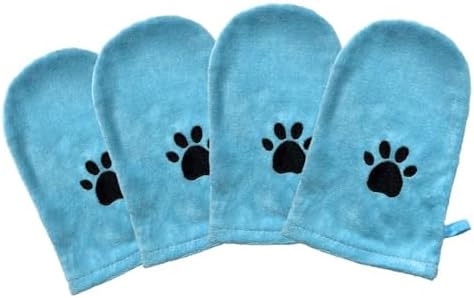Penny & Niko Microfiber Pet Towel Mitts by PennyNiko