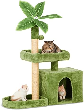 31.5inch Small Cat Tree Tower Condo by TSCOMON