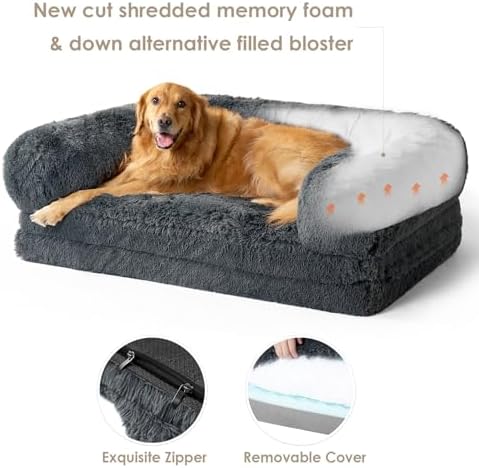 EHEYCIGA Orthopedic Foldable Human Dog Bed - Image 6