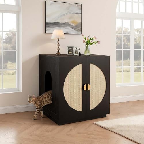 unipaws Cat Litter Box Enclosure - Image 2