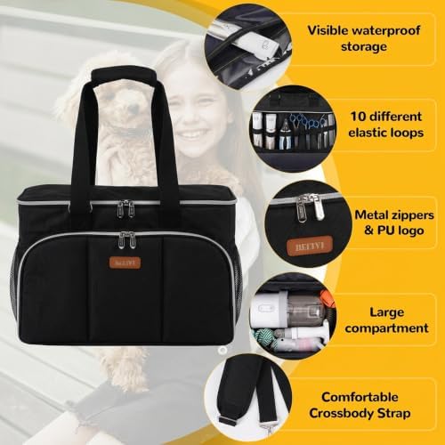 Dog Cat Grooming Bag for Vacuum, Dog Grooming Kit Supplies - Image 5