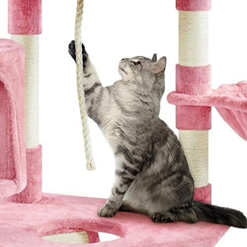 Yaheetech 79in Multi-Level Tall Cat Tree - Image 6