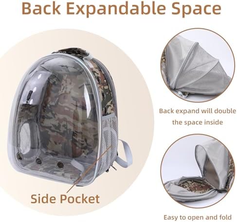 Expandable Cat Carrier Backpack - Image 3