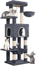 Hzuaneri Cat Tree, 149 cm High, Cat Play Tower, Scratching Post by Hzuaneri