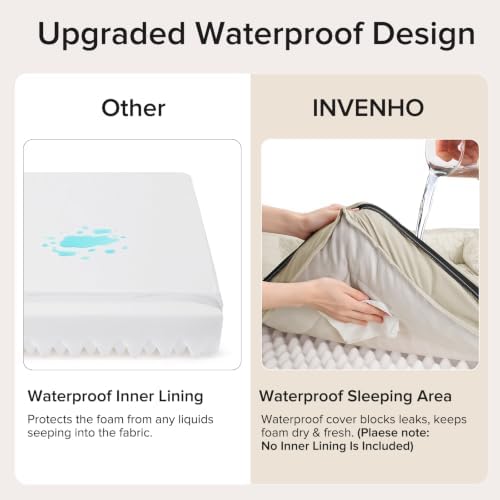 INVENHO L Plus Orthopedic Dog Bed - Image 3