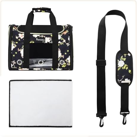 Petmolico Cat Carrier Soft-Sided Airline Approved, Mixed Yellow - Image 4