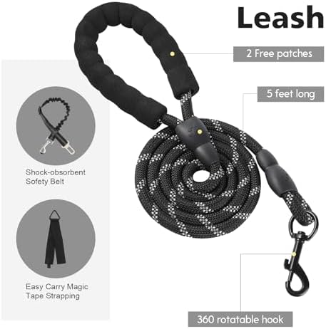 No Pull Tactical Dog Harness for Large Dogs, Service Dog Vest - Image 7