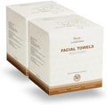 Face Towels, Facial Towel, 100 Ct Disposable Face Towel, 9.8"X9.8"Face Cloths by LUXU