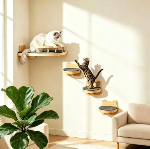 LSCQYYCC- Cat Wall Shelves, Cat Shelf by Unknown