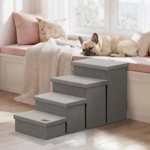 Zerbuger Dog Stairs with Storage - Image 4