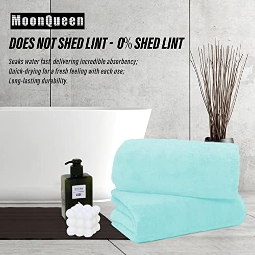 MOONQUEEN 2 Pack Premium Bath Towel Set - Image 3