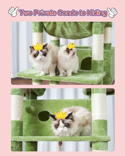 Gitelsnour Cat Tree, Big Condo Hammock GCT030GR - Image 6