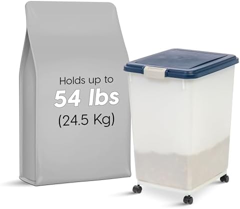 IRIS USA Dog Food Storage Container, Made in USA - Image 2