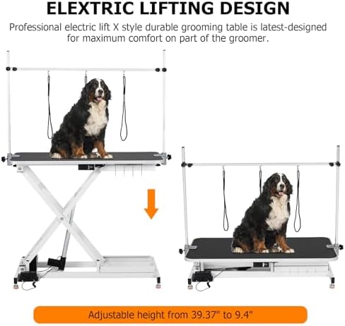 47in Electric Dog Grooming Table - Image 6
