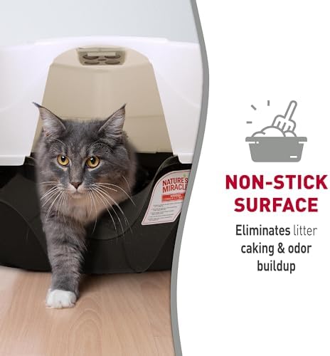 Nature's Miracle Advanced Hooded Corner Cat Litter Box - Image 6