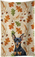 Caroline's Treasures Miniature Pinscher Dogs Kitchen Towel 15x25 in by CarolinesTreasures