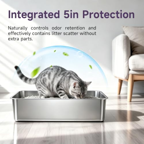 Stainless Steel Cat Litter Box - Image 3