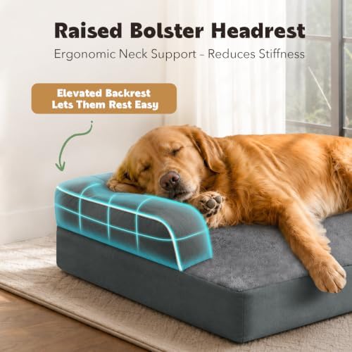 MEKIY Orthopedic XL Dog Bed - Image 4