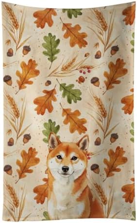 Caroline's Treasures Shiba Inu Dogs Kitchen Towel 15x25 in by CarolinesTreasures