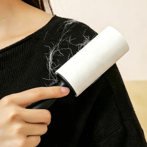 Lint Roller Refills 4 inch Extra Sticky Pet Hair Roller Replacement Refills Only - Image 4