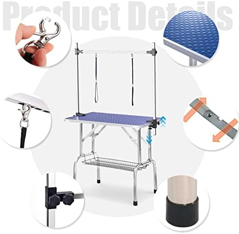 36 Inch Professional Adjustable Pet Grooming Table Heavy Duty - Image 5