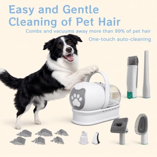 Dog Grooming Kit, Pet Grooming Vacuum - Image 2