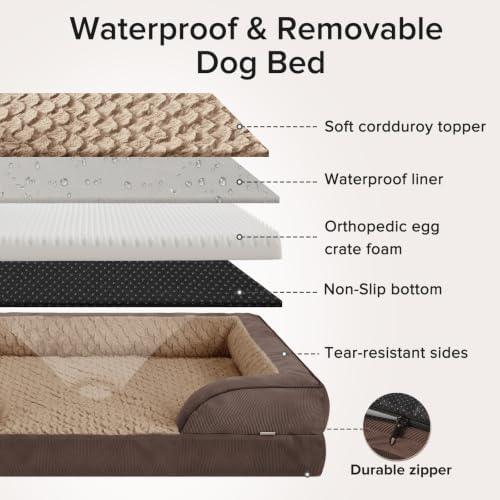 INVENHO Jumbo Orthopedic Dog Bed - Image 7