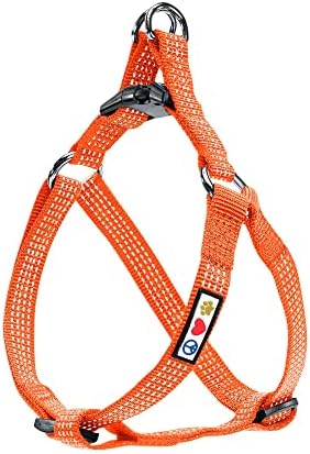Pawtitas Reflective Step-in Dog Harness – Adjustable No-Pull Vest by Pawtitas