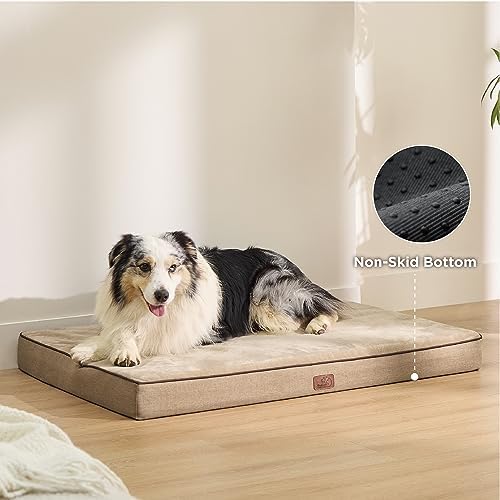 Bedsure Memory Foam XL Dog Bed, Orthopedic Crate Pads - Image 6