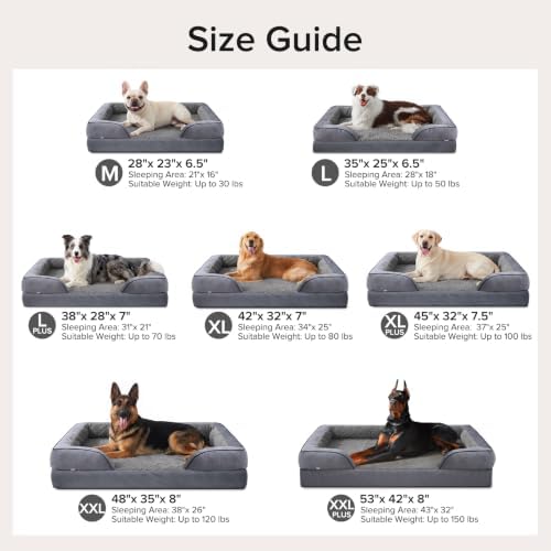 INVENHO L Plus Orthopedic Dog Bed - Image 7