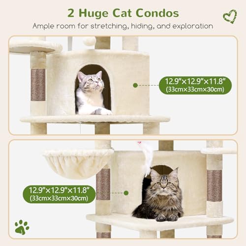Globlazer 66inch Corner Cat Tree Tower - Image 4