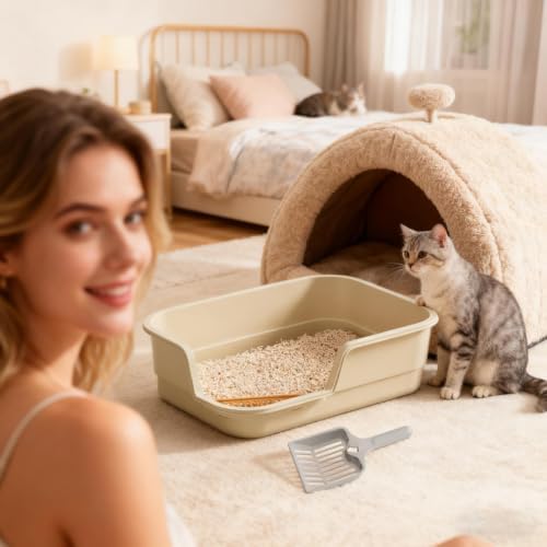 Semi Enclosed Litter Box Large - Image 4