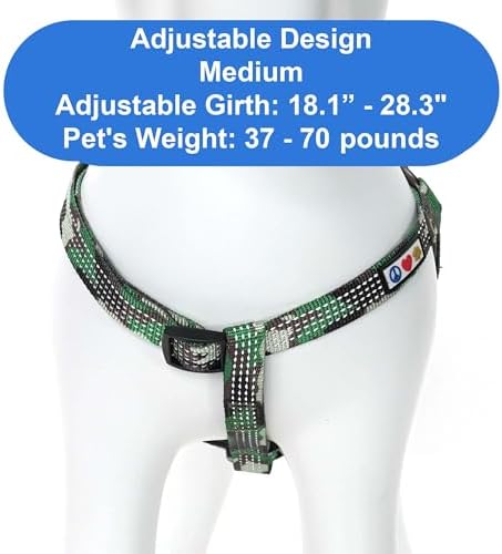 Pawtitas Reflective Step-in Dog Harness – Adjustable No-Pull Vest - Image 3