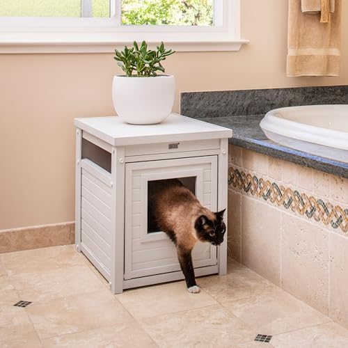 New Age Pet® ECOFLEX® Litter Loo® Enclosure, Antique White - Image 5