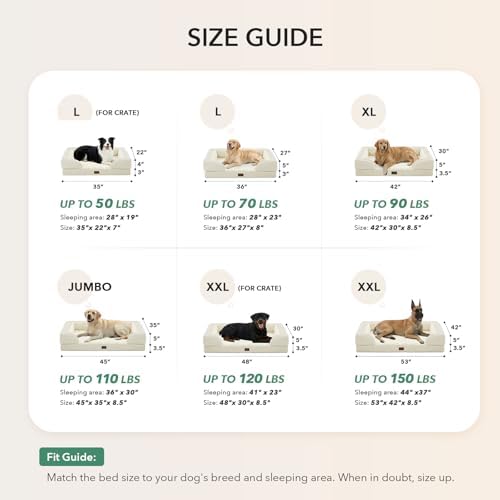 Orthopedic Washable Dog Bed for Extra Large Dogs - Image 5